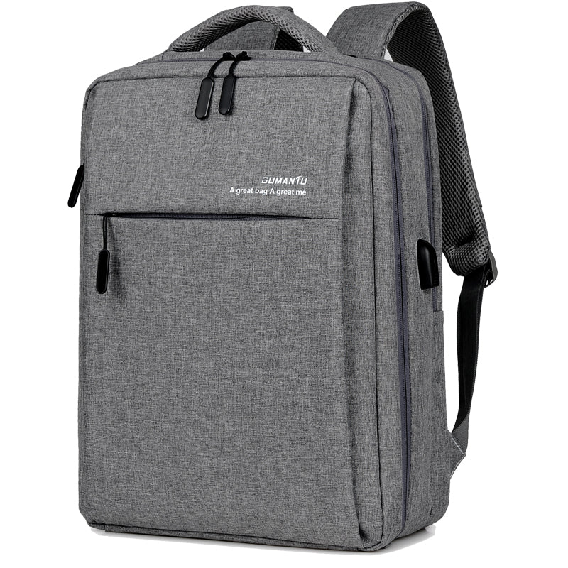 Sleek Waterproof & Shockproof Laptop Backpack with USB Charging Port