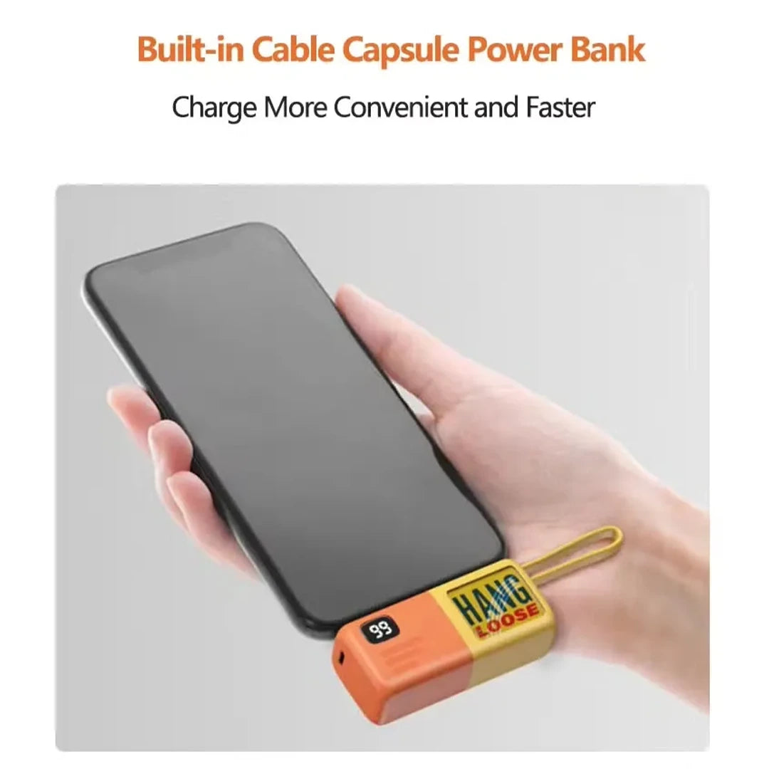 Capsule Power Bank T4 – Shake Series | 5000mAh
