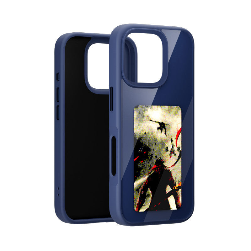 Ai E-ink Screen NFC Projection Screen Phone Case Glass for iPhone