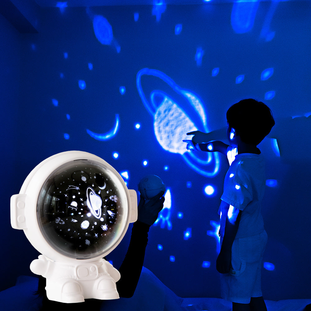 Galaxy Star Projector Starry Astronaut Lamp