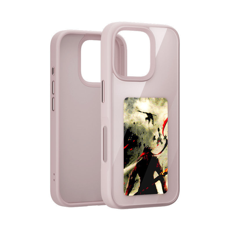 Ai E-ink Screen NFC Projection Screen Phone Case Glass for iPhone